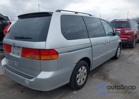 2003 Honda Odyssey Ex-L from USA, damaged, VIN 5FNRL18993B139007
